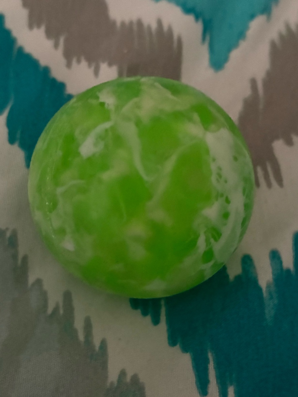Green Rubber Bouncy Ball